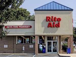 Rite Aid Pharmacy Retail vývesný štít
