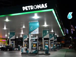 Petronas Gas Station Sign