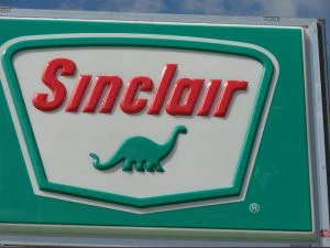Sinclair Gas Station Sign