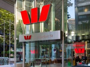 Banka Westpac známky